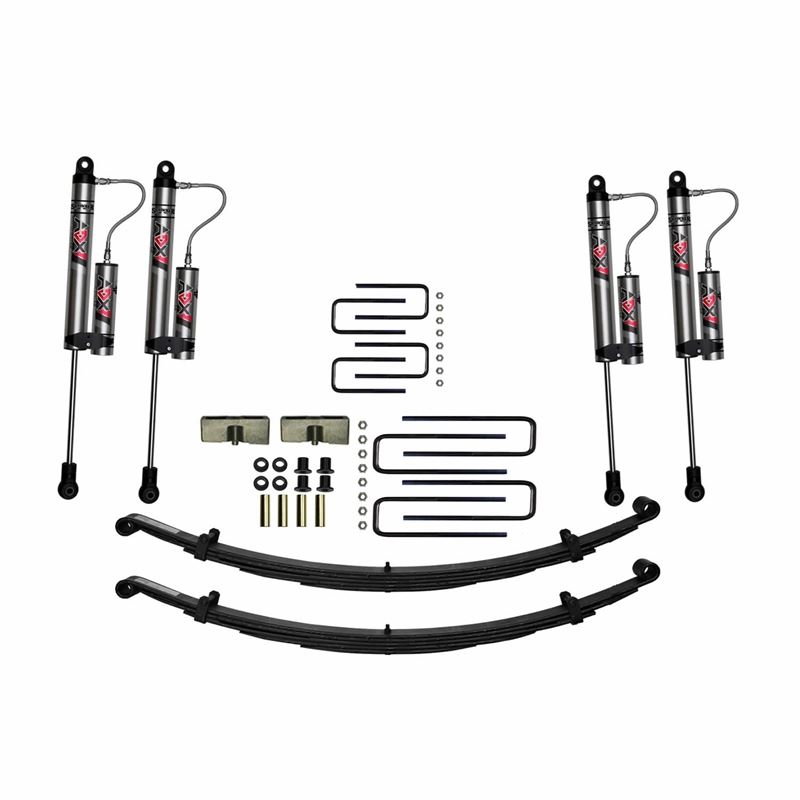 4 In. Suspension Lift Kit With ADX 2.0 Remote Rese
