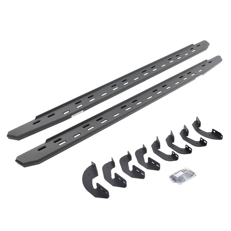 RB30 Slim Line Running Boards with Bracket Kit - C