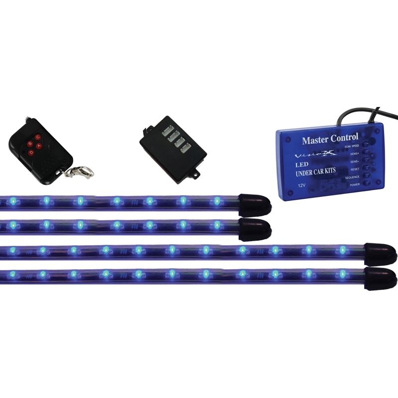 Flexible LED Under Car Kit Blue