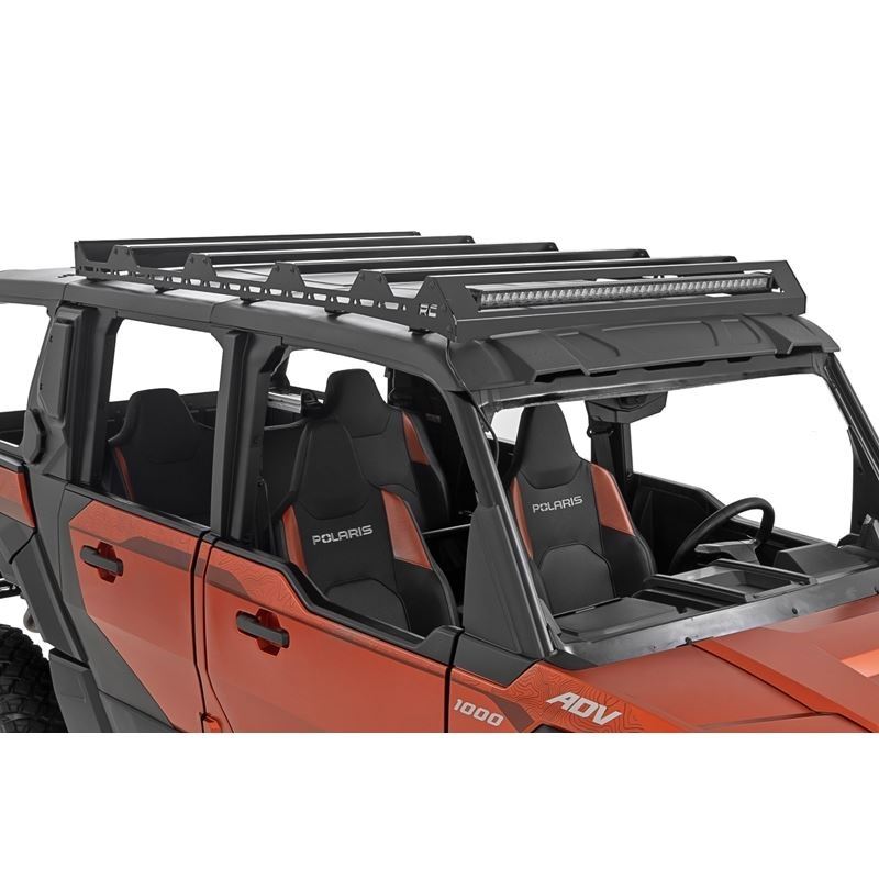 Roof Rack 40" Black Single Row Polaris XPEDIT