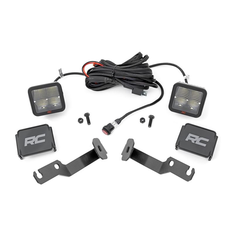 LED Light Kit Ditch Mount 2" Spectrum Pair Sp