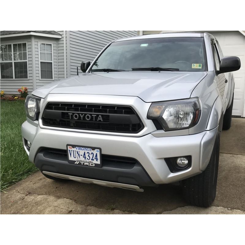 12-15 Toyota Tacoma Faux PRO Grille Black ABS