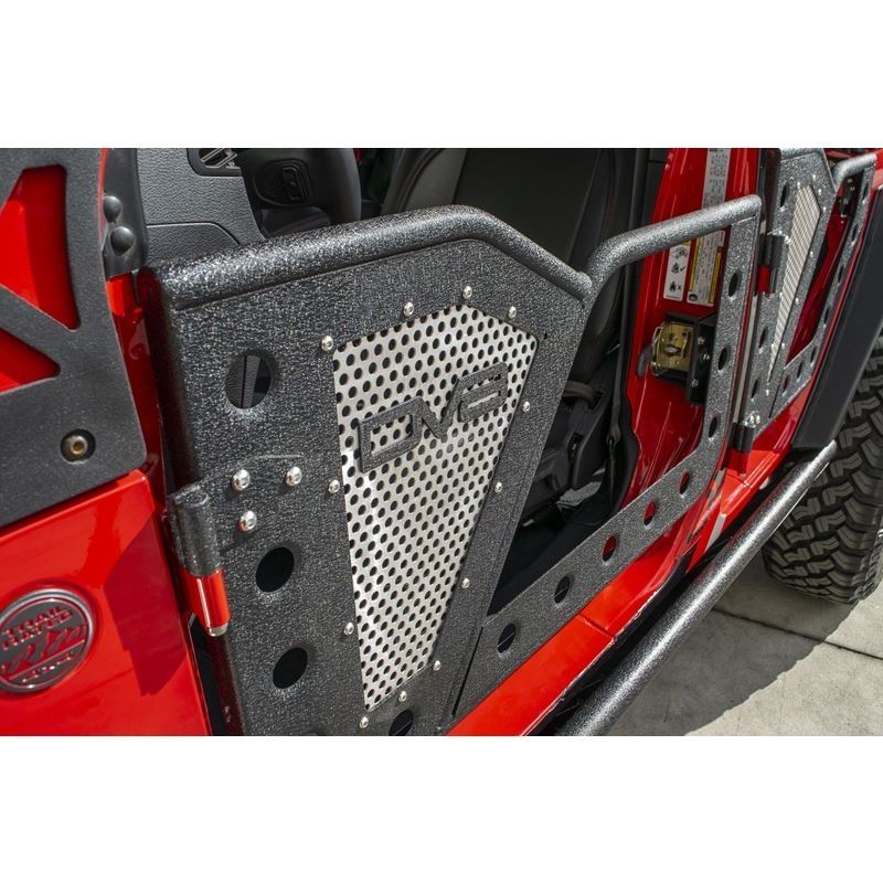 Jeep JL Rock Door W/ Perforated Aluminum Mesh 18-P