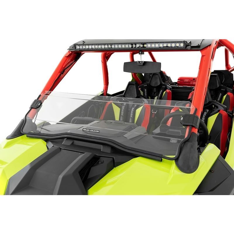 Half Windshield Scratch Resistant Polaris RZR Pro/