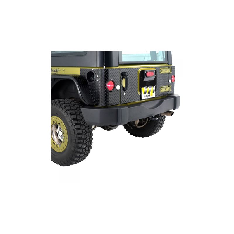 Jeep JK/JKU Outer Tailgate Cover Kit 920D-4PC