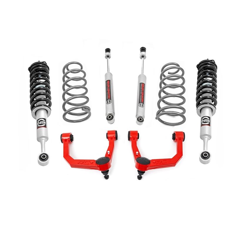 3 Inch Lift Kit Upper Control Arms RR Coils N3 Str