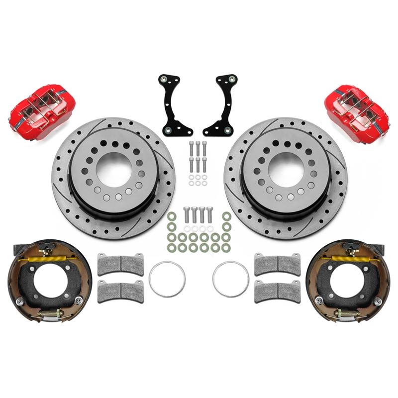 Forged Dynapro Low-Profile Rear Parking Brake Kit