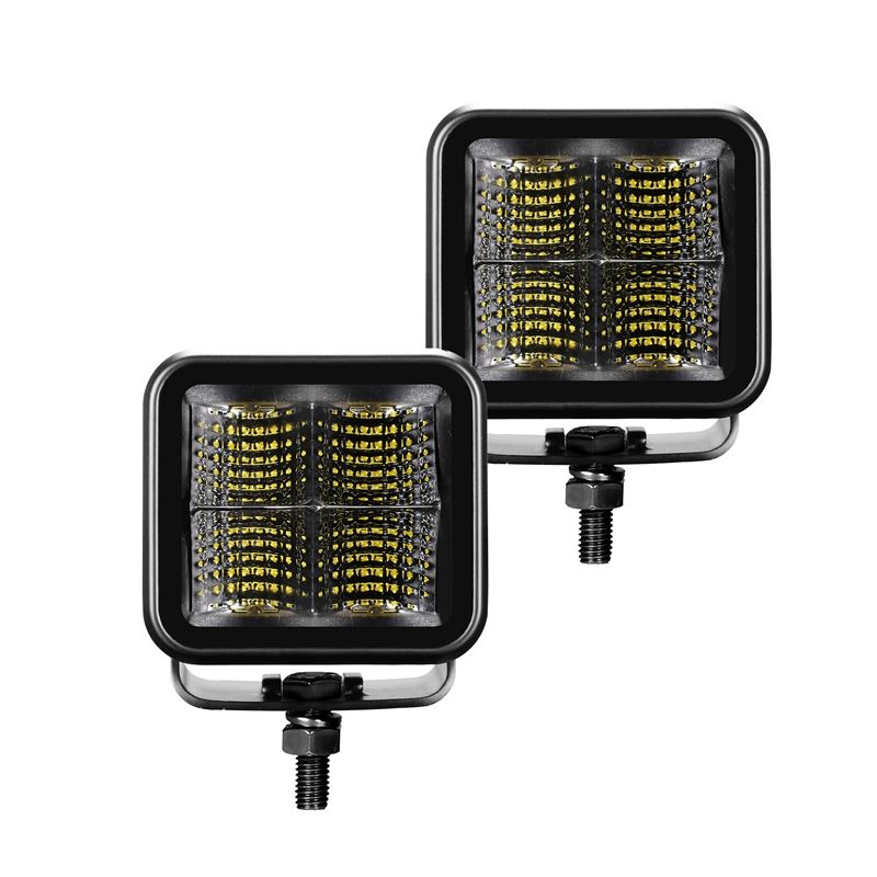 Blackout Series Lights - Pair of 2x2 Cube Flood Li