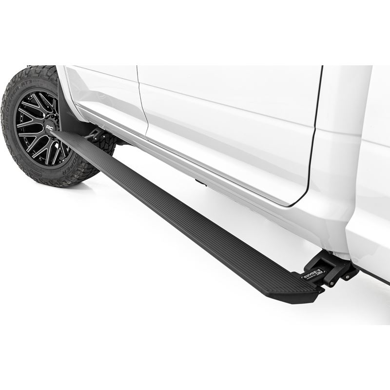 Power Running Boards Dual Electric Motor Quad Cab