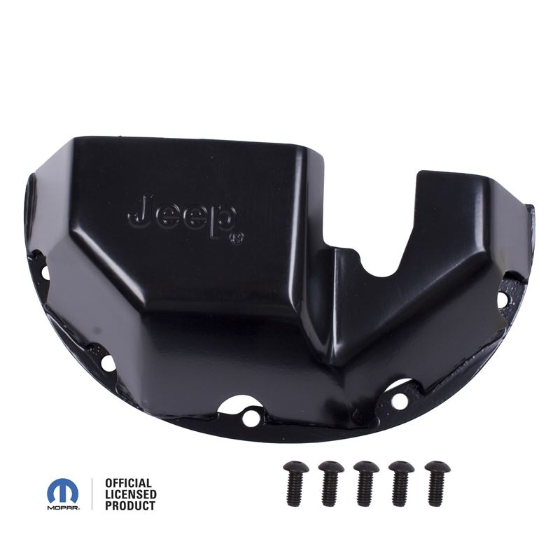 Differential Skid Plate, Jeep logo, for Dana 35