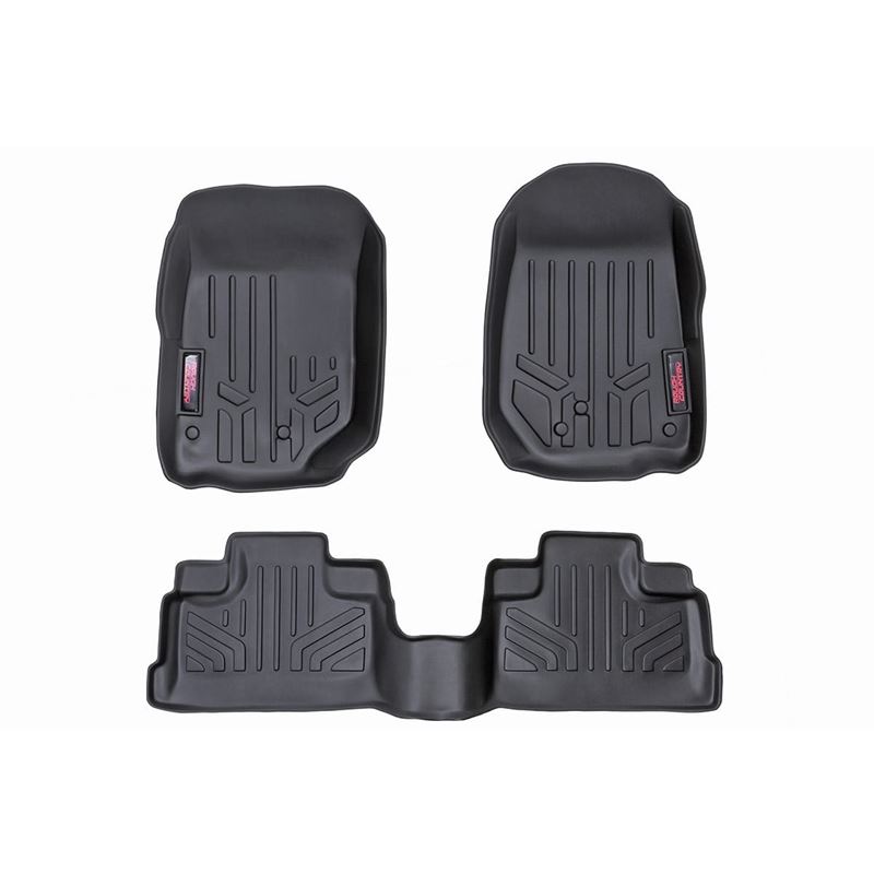 Floor Mats FR and RR 4 Door Jeep Wrangler Unlimite