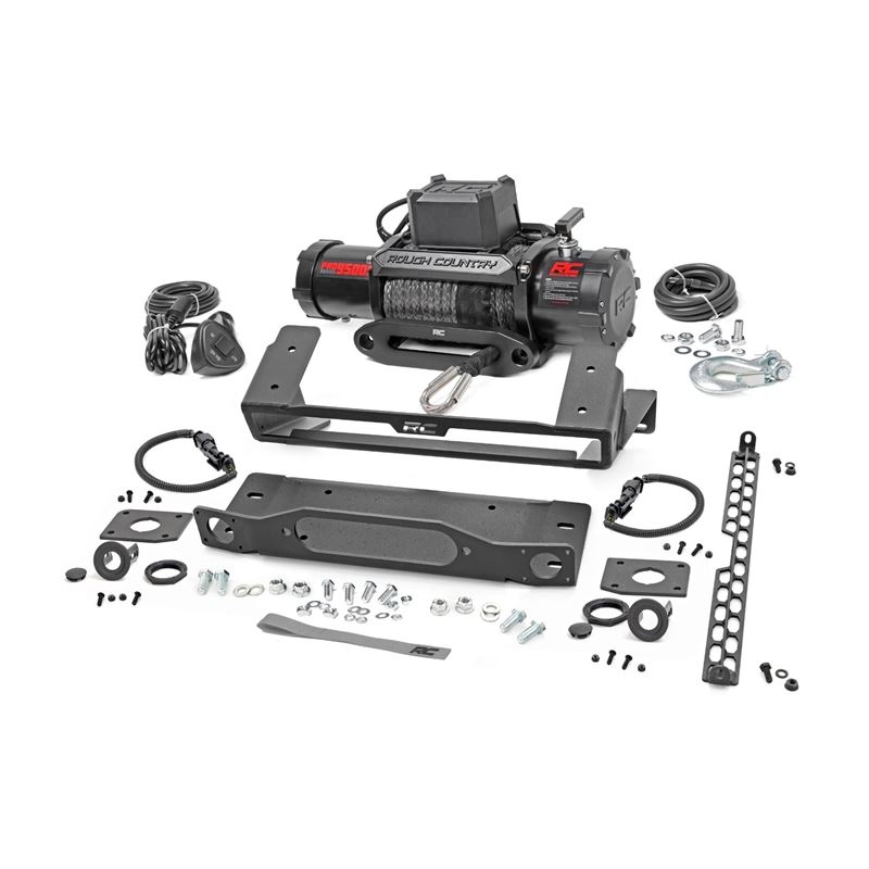 High Winch Mount - All Models - 9500S - Ford Bronc