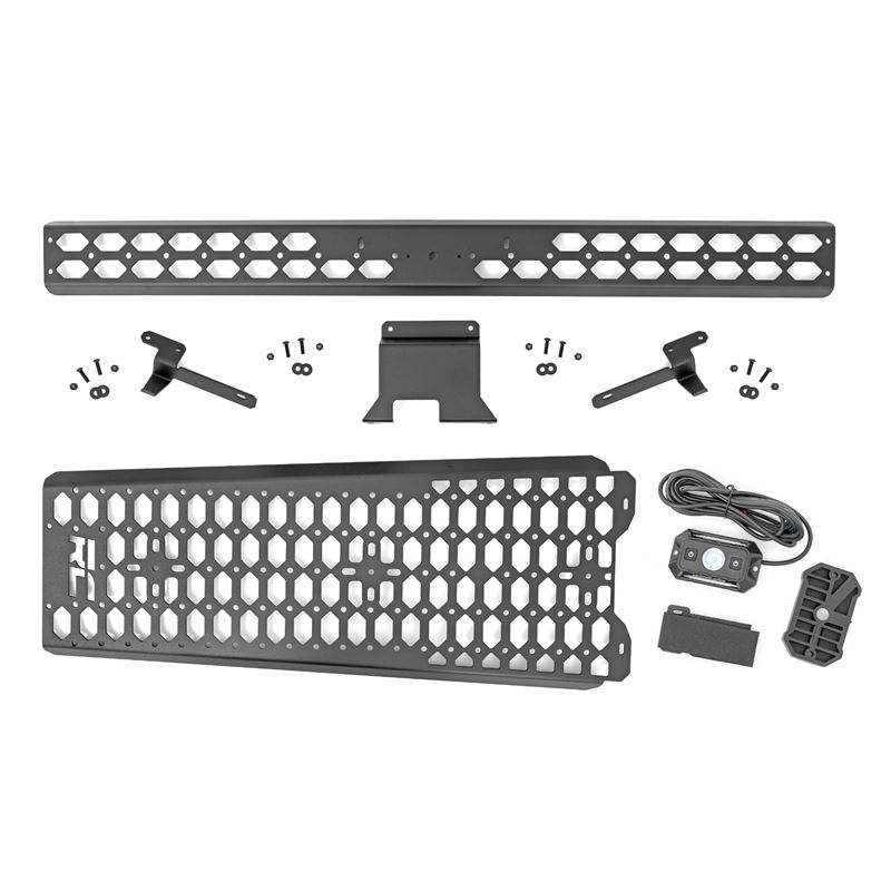 Molle Mounting Panel w/ LED Dome Light Overhead Fo