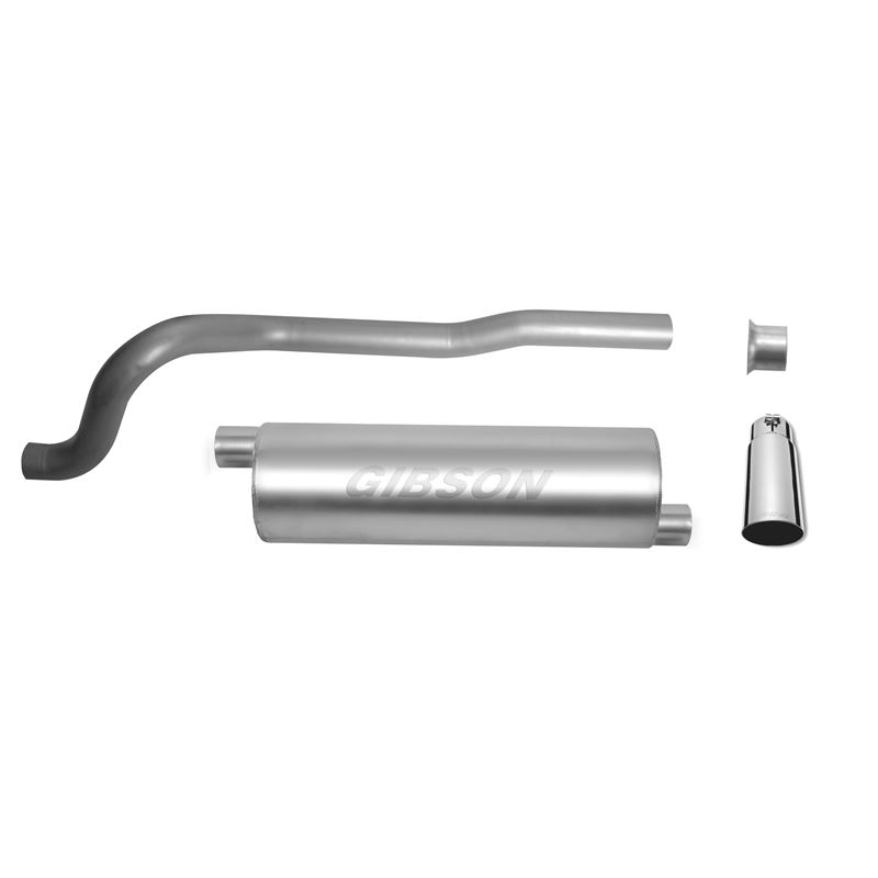 Cat Back Single Exhaust System, Stainless 617201