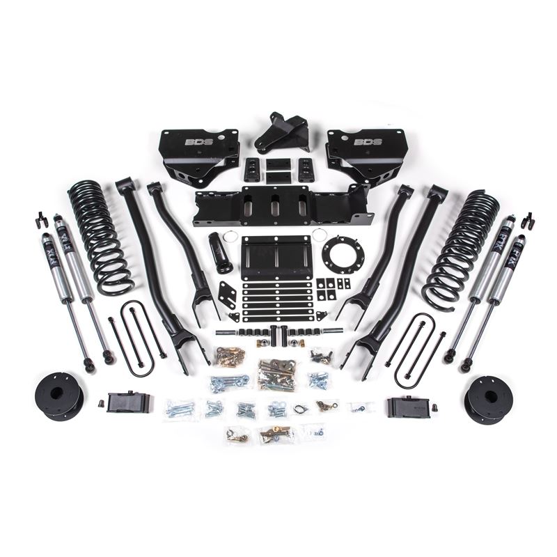 4 Inch Lift Kit w/ 4-Link - Ram 3500 w/ Rear Air R