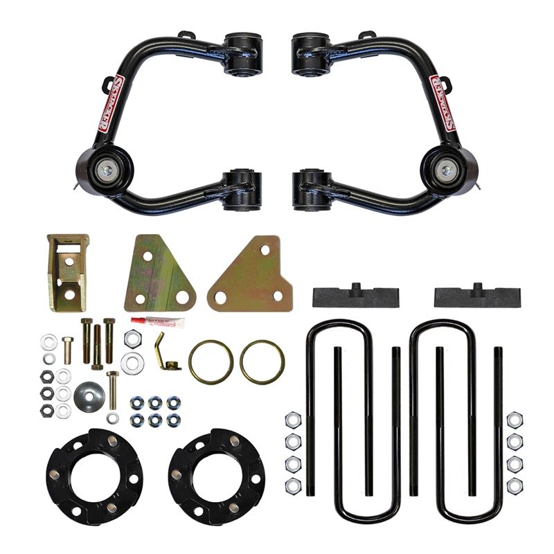 3.5 Inch Control Arm and Strut Spacer Lift Kit wit