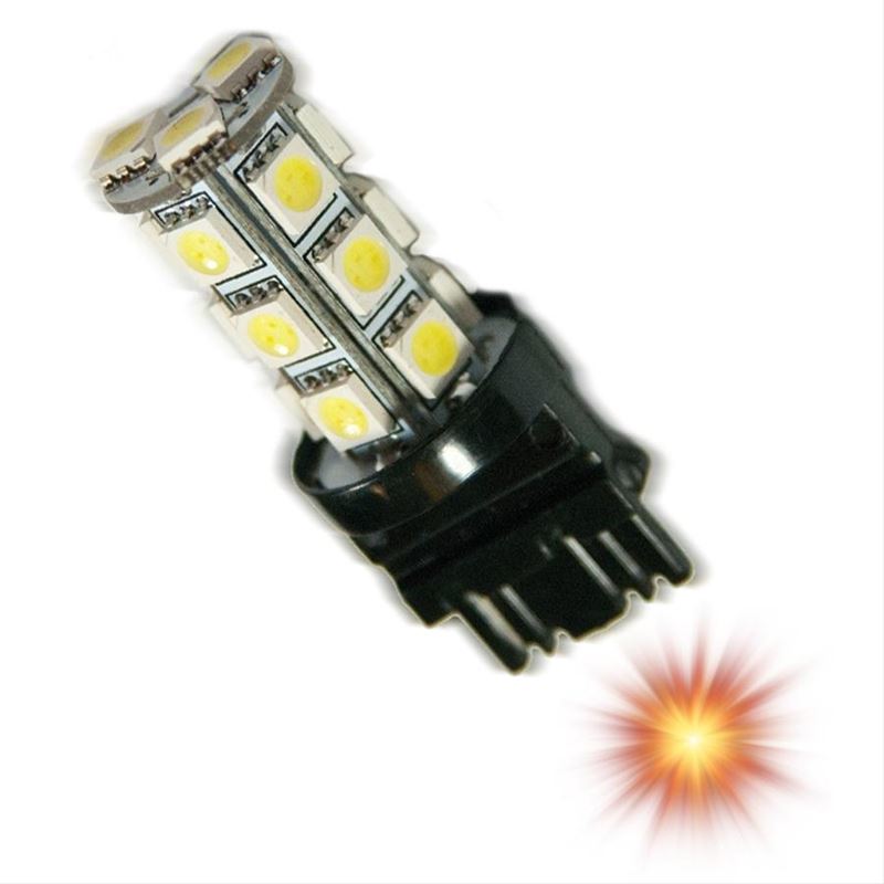 3157 18 LED 3-Chip SMD Bulb, Amber, Single (5103-0