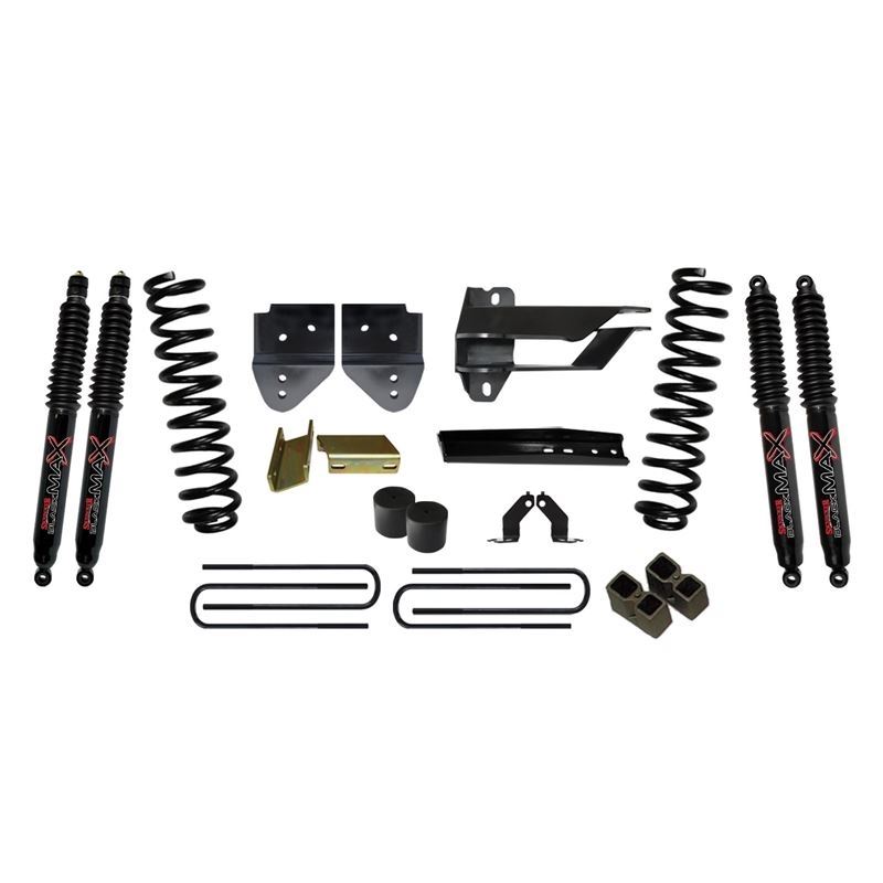 Suspension Lift Kit w/Shock 4 Inch Lift 17-19 Ford