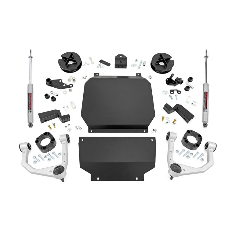 3.5 Inch Lift Kit Toyota Sequoia 4WD (2023-2024) (