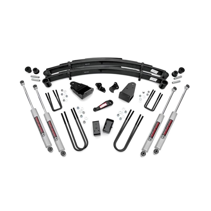 4 Inch Lift Kit Ford F-250 4WD (1987-1997) (490-87