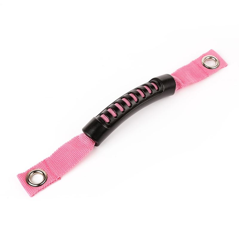 Grab Handle, A-Pillar Mounted, Pink; 07-18 Jeep Wr