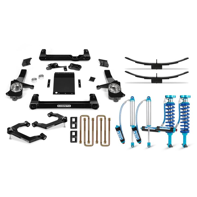 6-Inch Elite Lift Kit with King 2.5 Remote Reservo