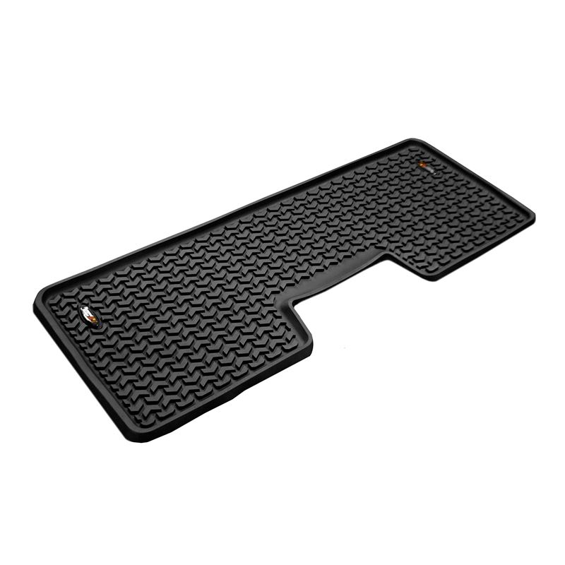 Floor Liners, Rear, Black; 09-14 Ford F-150 SuperC