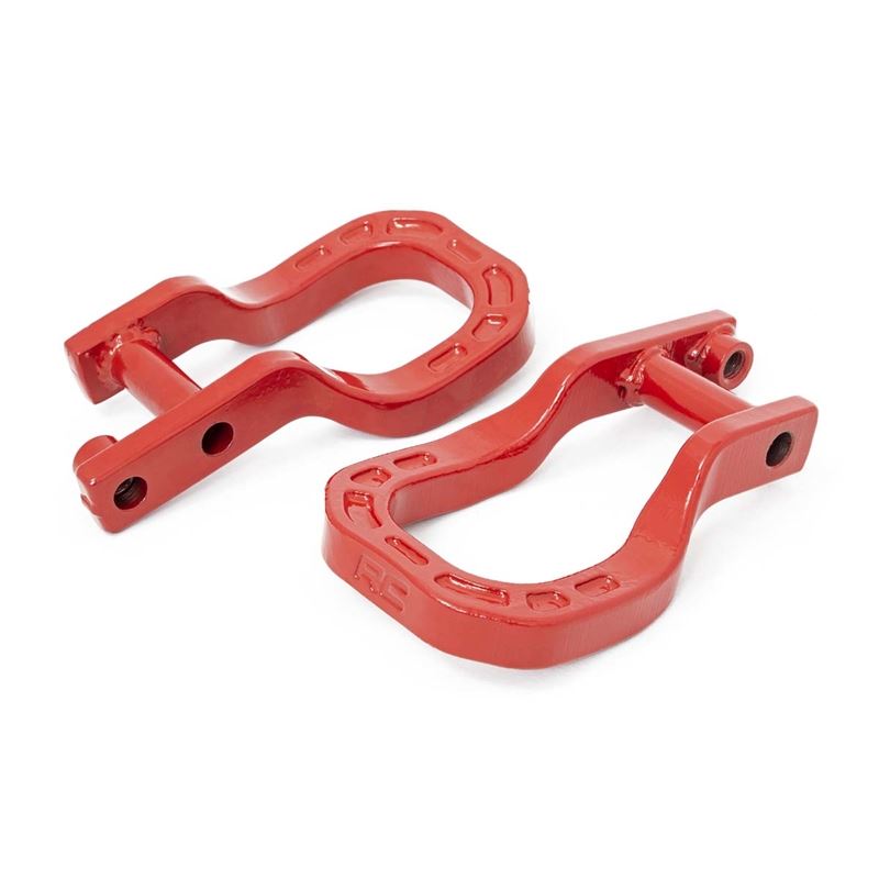 Tow Hooks Forged Red Chevy Silverado 1500 2WD/4WD