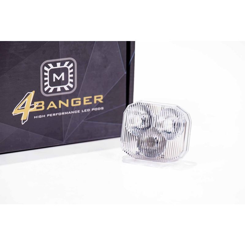 Lens Only: 4Banger (White / Wide) (BAF202)