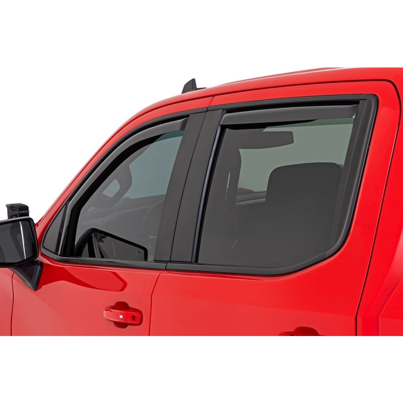 Side Window Deflectors In Channel Rain Guard Chevy