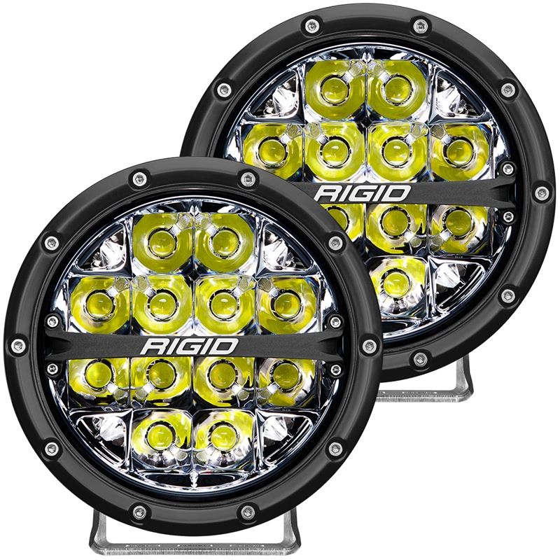 360-Series 6 Inch Led Off-Road Spot Beam White Bac