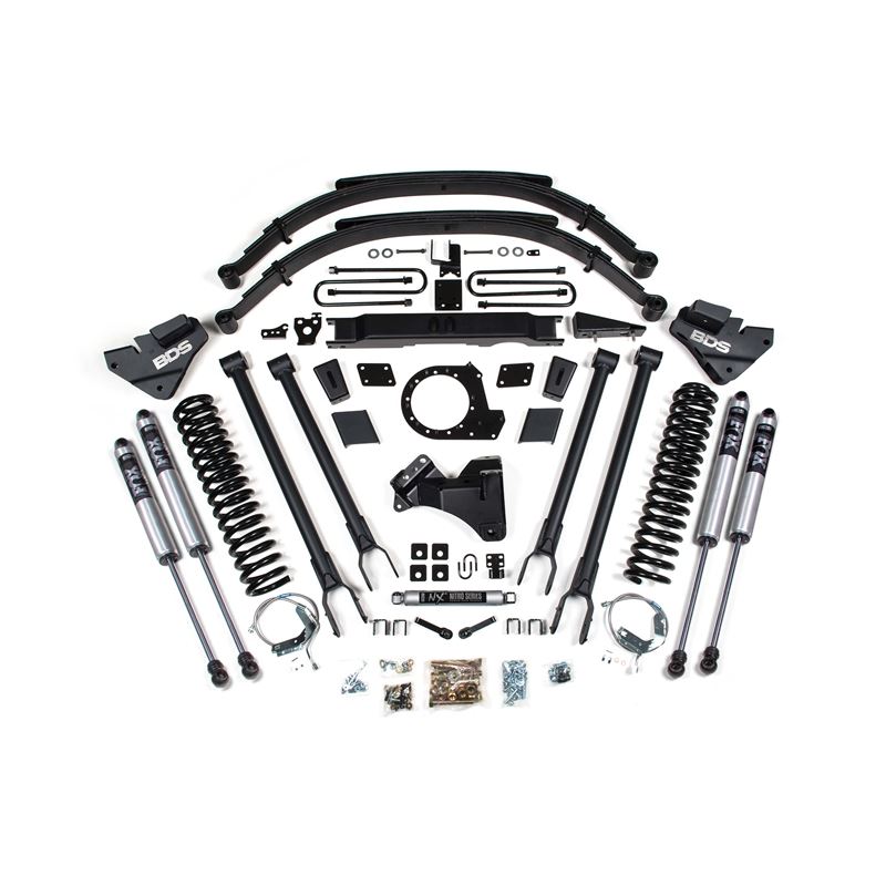 9 Inch Lift Kit w/ 4-Link - Ford F250/F350 Super D