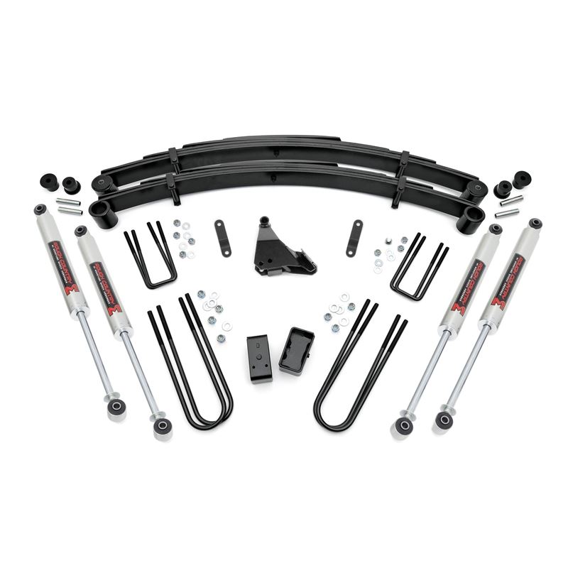 4 Inch Lift Kit Rear Blocks M1 Ford F-250/F-350 Su