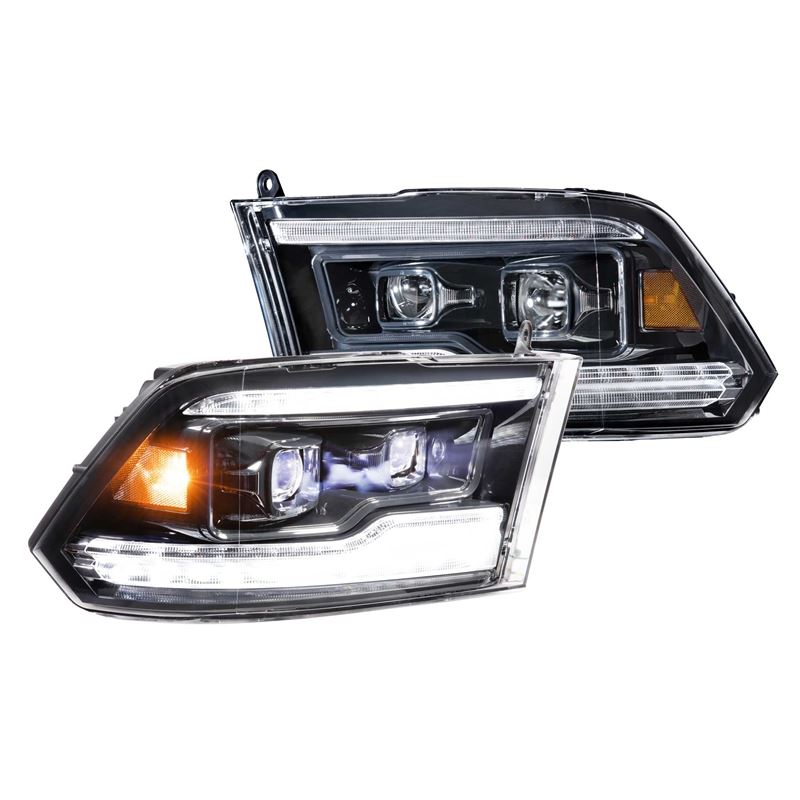 XB LED Headlights: Dodge Ram (09-18) (Pair / ASM)