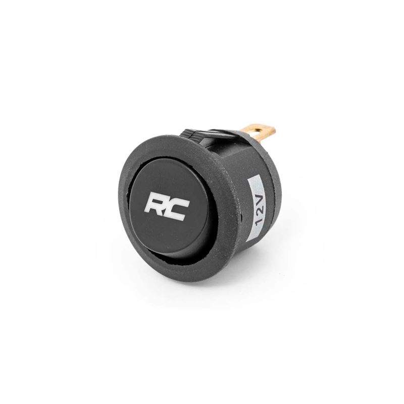 Rocker Switch Round with Logo (709RRC)