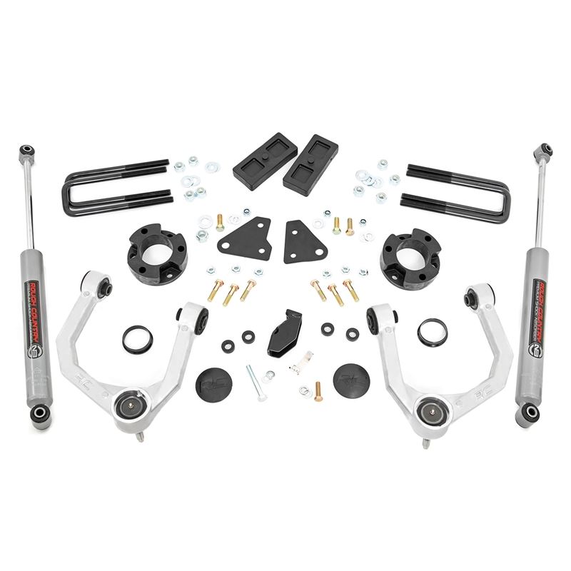 3.5 Inch Lift Kit N3 Cast Steel Knuckles 19-22 For