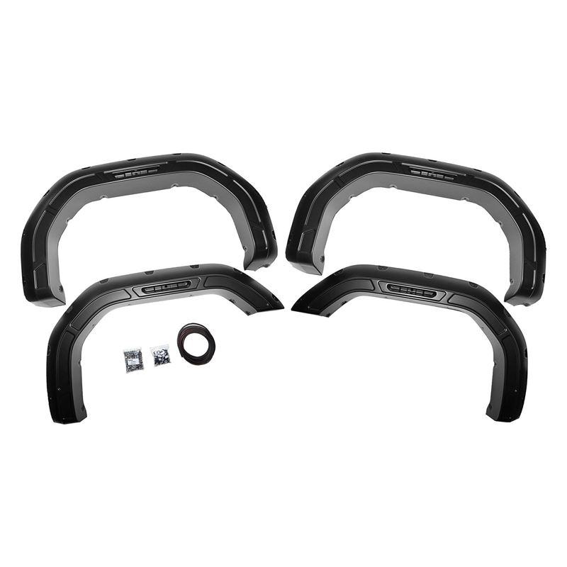 Defender Pocket Fender Flares | GCI Carbon Black |