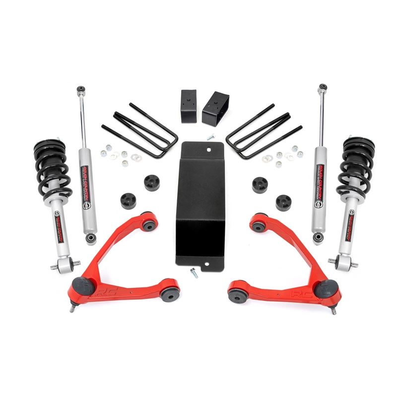 3.5 Inch Lift Kit - Forged UCA - N3 Strut - Chevy/