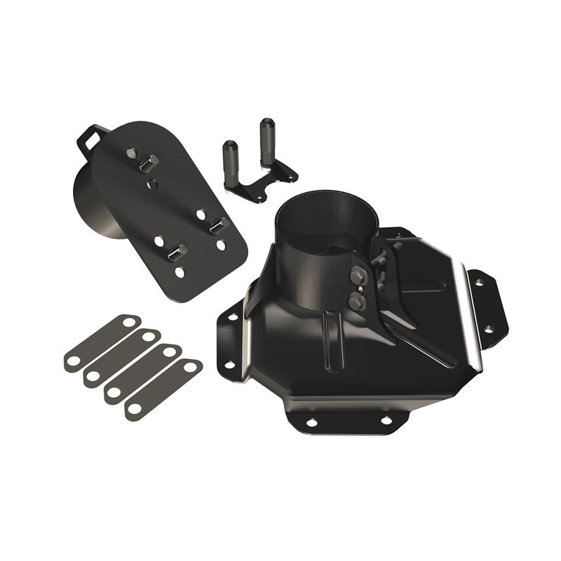 JK HD Adjustable Spare Tire Mounting Kit for 5 on