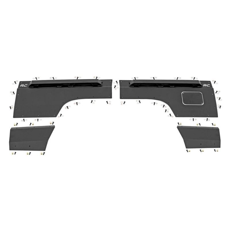 Fender and Quarter Panel Armor Rear Combo Jeep Che