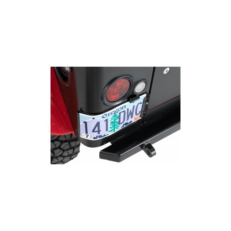 Jeep TJ / LJ Side Mount License Plate Mount w/ Lig