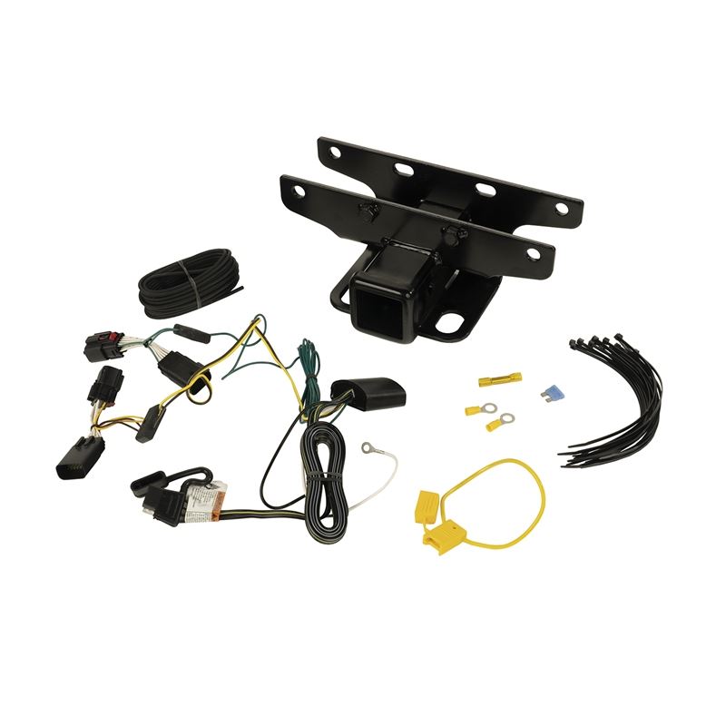 Receiver Hitch Kit w/ Wiring Harness; 18-21 JL