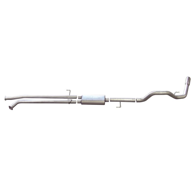 Cat Back Single Exhaust System, Stainless 618605
