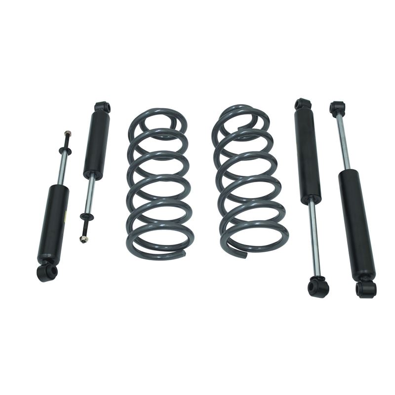 REAR LOWERING COILS; MAxTRAC FRONT/REAR SHOCKS