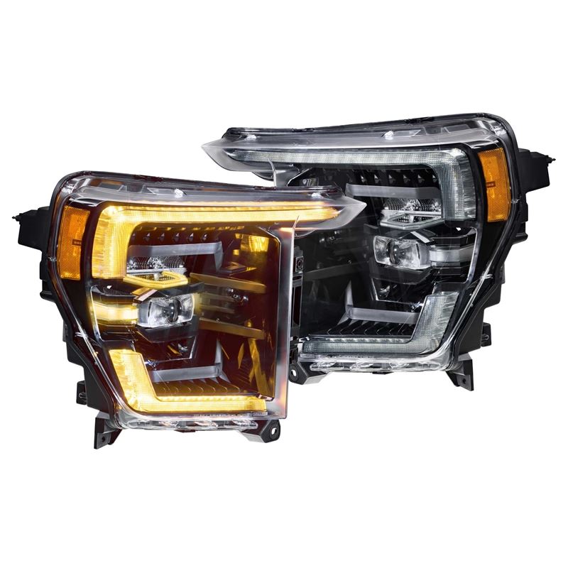 XB Headlights: Ford F150 (2021+) (Amber DRL) (LF49