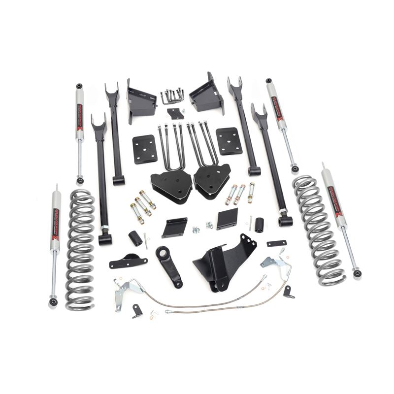 6 Inch Lift Kit - 4-Link - No OVLD - M1 - Ford Sup