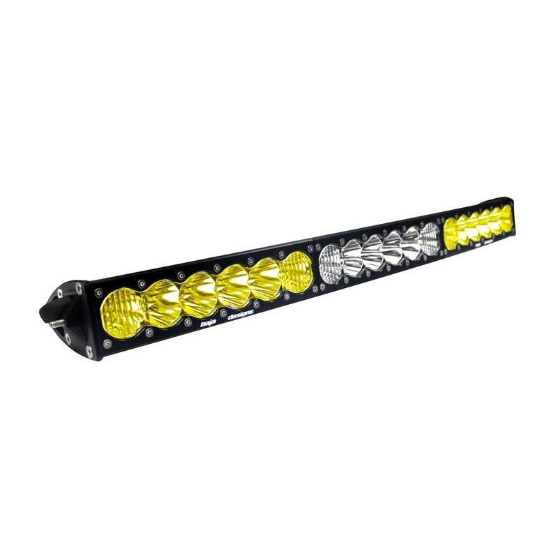30 Inch LED Light Bar Amber/WhiteDual Control Patt