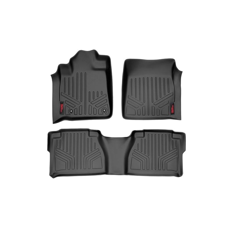 Floor Mats Front and Rear l Double Cab Toyota Tund