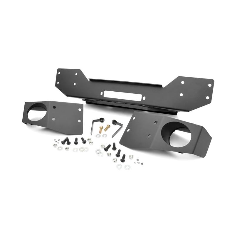 Front Hybrid Stubby Bumper Fog Mounts Jeep Wrangle