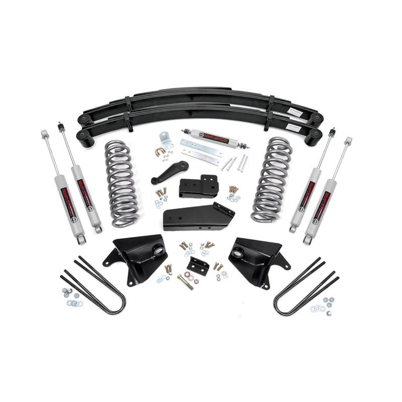 4 Inch Lift Kit Rear Springs Ford Bronco 4WD (1980